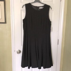 NWT Calvin Klein little black dress. Size 18w.